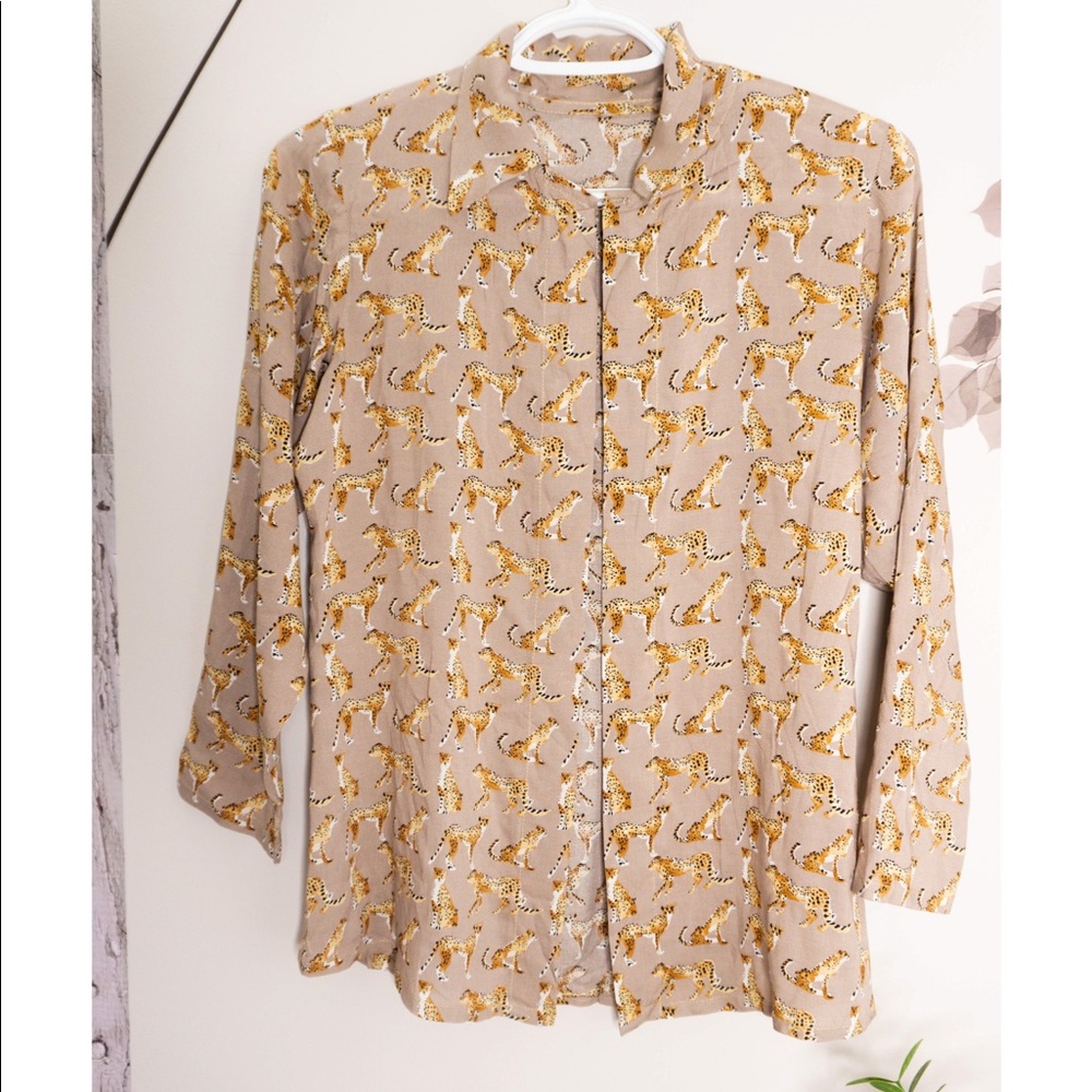Flowy printed rayon jackets